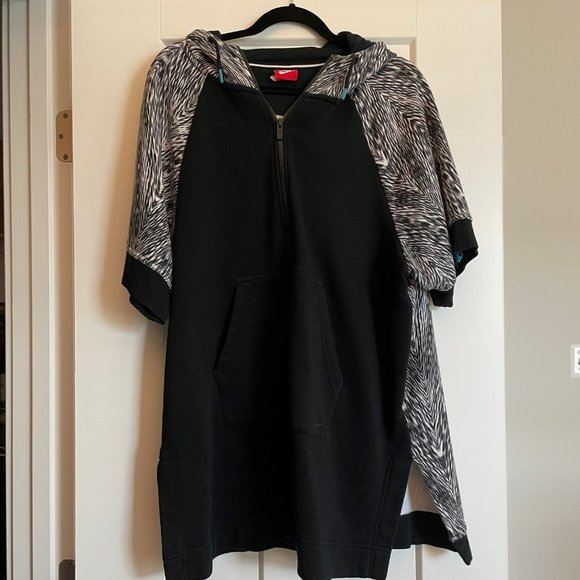 Nike Dresses & Skirts - NIKE Hooded Dress with Printed Back